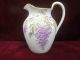 Large Vintage Wash Bowl & Pitcher Wisteria Copeland’s Hampton & Sons London Pitchers photo 5