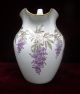 Large Vintage Wash Bowl & Pitcher Wisteria Copeland’s Hampton & Sons London Pitchers photo 6