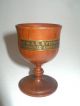 Rare In Museum Trench Art Wood Egg Cup H.  M.  A.  S.  Sydney Destroyed Emden 1914 Ww1 Other photo 2