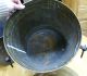 19th C English Brass & Wrought Iron Coal Scuttle W/removable Insert Metalware photo 9