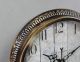 6 European Retro Brown Metal+glass H 35.  5 Cm Mute Wall Decoration Wall Clock Clocks photo 1