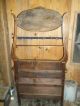 Antique Completely Restored Oak Hotel Washstand With Mirror Chest Dresser No Res 1800-1899 photo 1