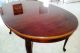 Solid Mahogany Oblong Dinning Table With Extent Leaf And Heat Resistant Pad Post-1950 photo 4