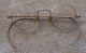 Antique Eye Glasses Gold Round Windsor Lenses Marked B&l Bausch & Lomb W Case Optical photo 3