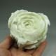 Hand - Carved Chinese Natural Jade Statue - Fortune Cabbage Other photo 1