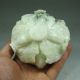 Hand - Carved Chinese Natural Jade Statue - Fortune Cabbage Other photo 6
