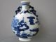 Porcelain Chinese Vase Pot With Ears Blue And White Landscape 01 Vases photo 2