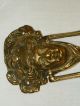 Antique Solid Brass Architectural Hardware Goddess Face Door Knocker Home Decor Door Bells & Knockers photo 3