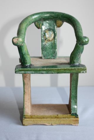 Ming Dynasty Glazed Votive Chair photo