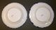 Pair Of Lovely Cobalt And Roses Dishes Japan Plates & Chargers photo 1