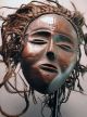 Makishi African Powerful Luvale Likishi Dance Ceremonial Wood Mask Zambia Ethnix Other photo 2