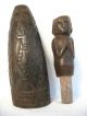 Timor Tribal Wooden Lime Container Cultural Artifact Late 20th C Pacific Islands & Oceania photo 1