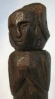 Timor Tribal Wooden Lime Container Cultural Artifact Late 20th C Pacific Islands & Oceania photo 5