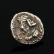Ancient Silver Coin Rare Early Indo Parthian Kingdom Small Obol Drachma 0.  698 G Greek photo 1