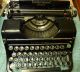 Antique 1930 ' Ies Underwood Champion Typewriter With Case Typewriters photo 1