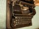 Antique 1930 ' Ies Underwood Champion Typewriter With Case Typewriters photo 4