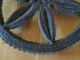 Antique Vtg Wilton Round Pinwheel Cast Iron Trivet Steampunk Trivets photo 1