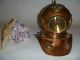 Brass And Copper Nautical Diving Helmet - Desktop Clock Clocks photo 5
