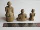 3 Old Clay Earthenware Men Sculptures Statues Figures 462grams Thailand Asia Statues photo 6
