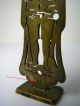 A Handmade Brass Figurine Medieval Figure Of Roland From Bremen German 19th Cent Metalware photo 10