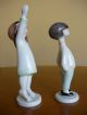 Art Deco Kids - Handpainted,  Numbered Hollohaza Porcelain Figurines From 1960 ' S Figurines photo 1