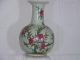 Chinese Antique Qing Dy Pomogranate Porcelain Vase Underglaze Reign Mark Vases photo 6