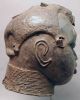 Rare Bronze Benin Metal Lostwax Method Leopard Nigeria Helmet Shrine Head Ethnix Other photo 9