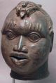 Rare Bronze Benin Metal Lostwax Method Leopard Nigeria Helmet Shrine Head Ethnix Other photo 5