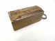 Vintage One Of A Kind Copper Wood Flashlight Advertising Print Press Mold Stamp Binding, Embossing & Printing photo 1