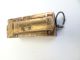 Vintage One Of A Kind Copper Wood Flashlight Advertising Print Press Mold Stamp Binding, Embossing & Printing photo 7