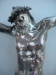 17th Century Or Earlier Silver Corpus Of Jesus Christ Metalware photo 2
