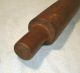 Antique Primitive Hand Carved Wooden Bread Rolling Pin 17 Inches Vintage Primitives photo 2