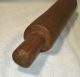 Antique Primitive Hand Carved Wooden Bread Rolling Pin 17 Inches Vintage Primitives photo 3