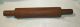 Antique Primitive Hand Carved Wooden Bread Rolling Pin 17 Inches Vintage Primitives photo 4
