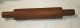 Antique Primitive Hand Carved Wooden Bread Rolling Pin 17 Inches Vintage Primitives photo 5