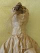 Antique 19th Century Old Rag Doll Dress Handdrawn Face With Hair Primitives photo 3