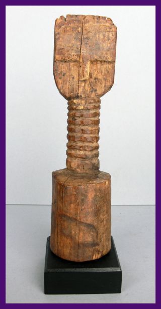 Tribally Old Fante Tribe Fertility Figurine From Ghana photo