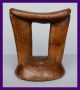 Unusual Shaped Headrest From Ethiopia With Golden Hue Other photo 1