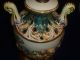 Antique Capodimonte Large Table Lamp - Pierced Classical Cherub Putti 2 Of 2 Lamps photo 6