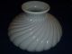 Antique Blue Converted Hurricane Parlor Table Lamp Milk Glass Oil Aladdin Lamps photo 10
