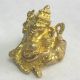 New Collection God Ring Lord Brass Gold Yellow For Men Amulets photo 4
