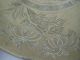 Antique Chinese Large & Heavy Brass Hand Engraved Flowers & Mandarin Duck Bowl Bowls photo 5
