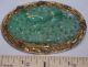 Antique Chinese 14k Gold Carved Jade Jadeite 2 