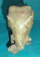 Vintage Rare Hand Crafted Marble Stone Decorative Elephant Figure Collectible India photo 3