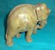 Antique Rare Hand Crafted Marble Stone Decorative Elephant Figure Collectible India photo 6