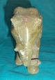 Antique Rare Hand Crafted Marble Stone Decorative Elephant Figure Collectible India photo 7