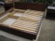 Danish Modern Brazilian Rosewood Platform King Size Bed Nightstand Set Post-1950 photo 2
