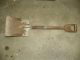 Vintage Wooden D Handle Shovel And Pick Primitives photo 1