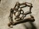 Early 18th Century Hand Forged Iron Trammel/ Hearthware Pot Chain.  Virginia Primitives photo 9