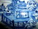 Antique Canton China Plate Chinese 1700s Handpainted Blue/white Import 18th Cent Plates photo 9